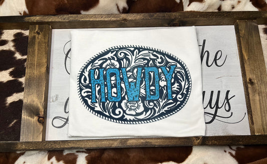 Tooled Howdy Graphic Tee