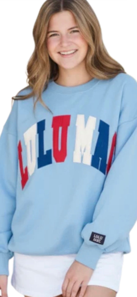 Red White and Blue sweatshirt