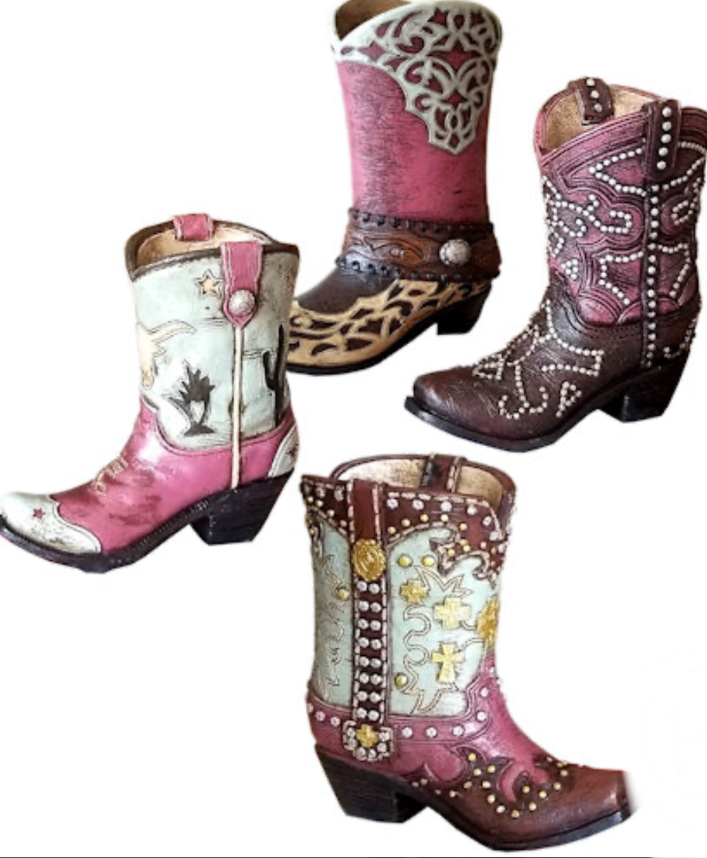 RA5813 Set of 4 Boot Pen Holders