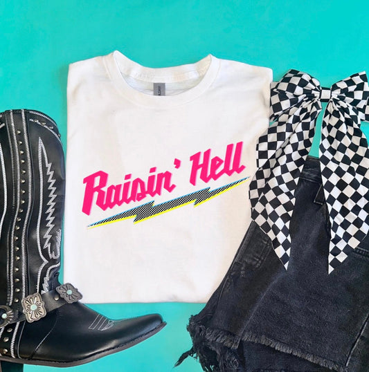 Raisin’ Hell Graphic Tee