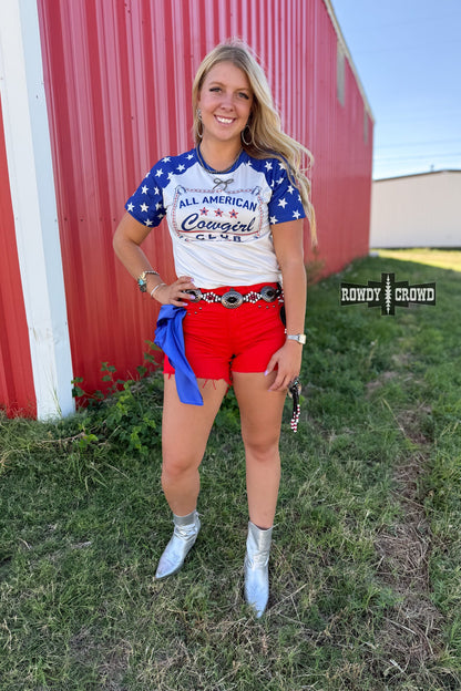 All American Cowgirl Tee