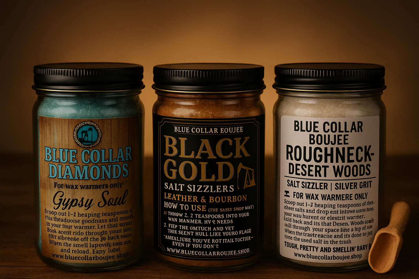 Salt Sizzlers –  8oz Jar