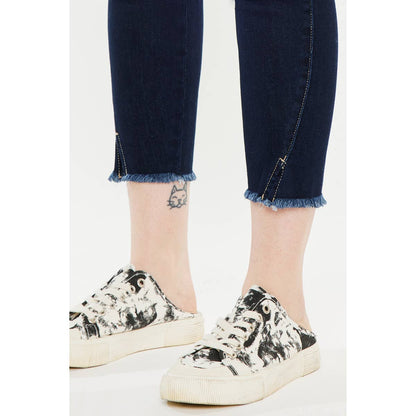 Kan Can USA -High Rise ankle jeans.