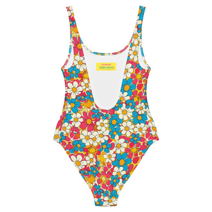 Yeehaw Flower Child One-Piece Swimsuit