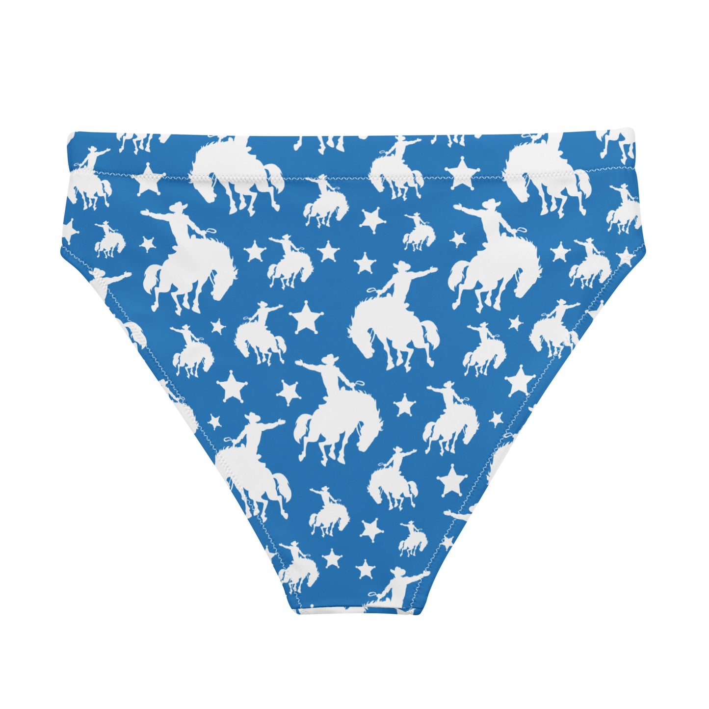 Yeehaw Blue Rodeo Cowboy Bikini Bottom