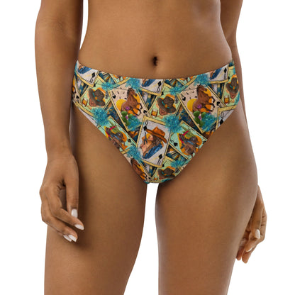 Yeehaw Feelin' Lucky Cowgirl Bikini Bottom