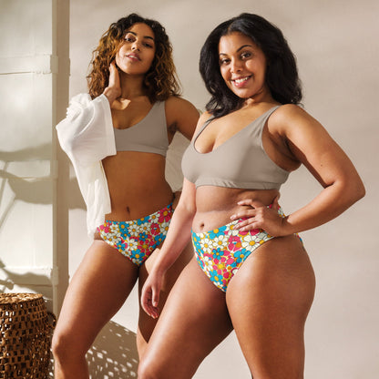 Yeehaw Flower Child Retro Bikini Bottom