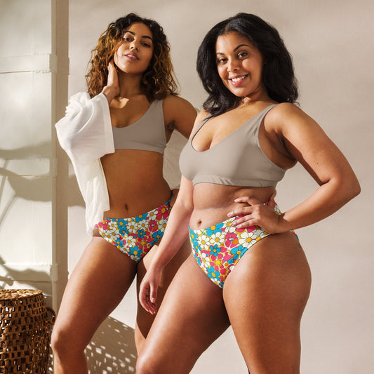 Yeehaw Flower Child Retro Bikini Bottom
