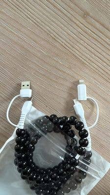 Stirling Thyme - Beaded chargers - 3.5 ft