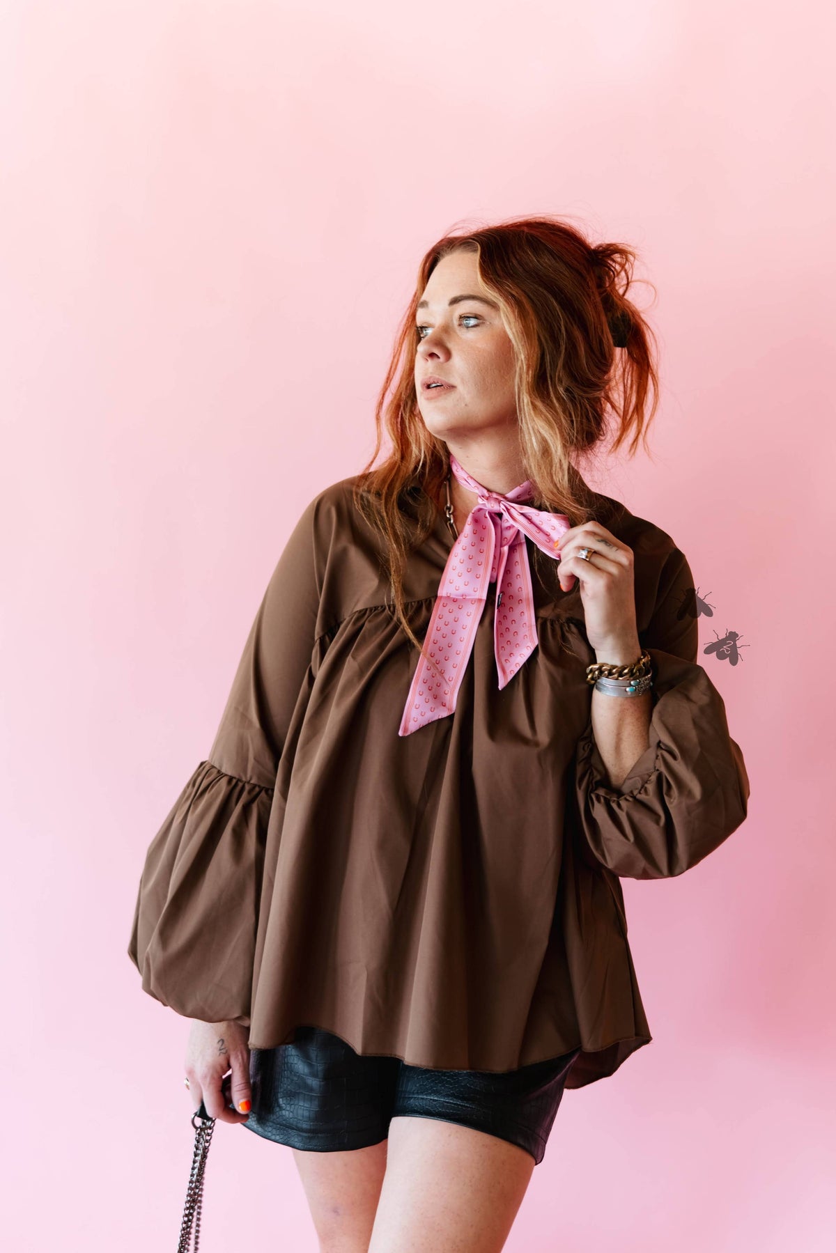 2 Fly Co - THE BRAZOS TOP *MOCHA