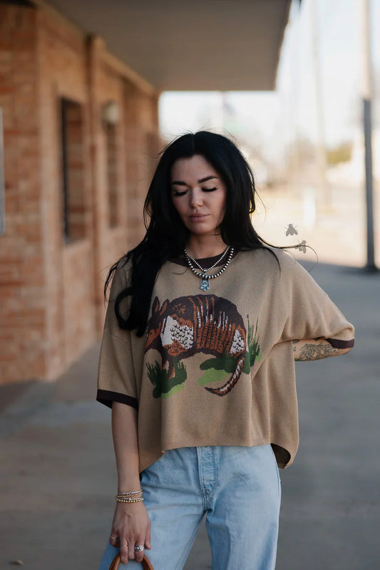 Dusty Dillo Sweater