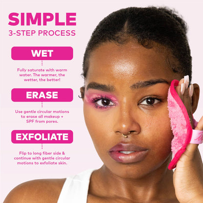 The Original MakeUp Eraser - Original Pink MakeUp Eraser PRO | Best Seller