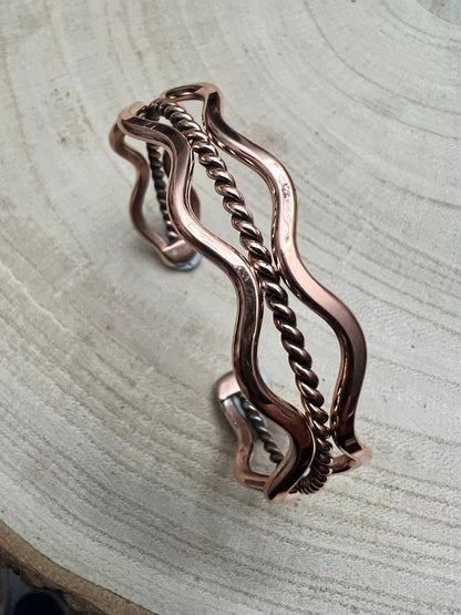 Elaine Tahe Copper Bracelet