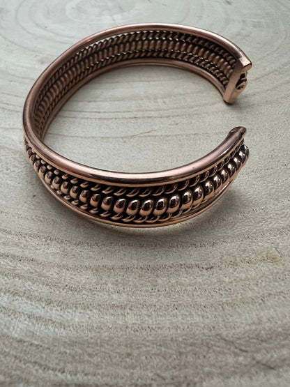 Elaine Tahe Copper Bracelet