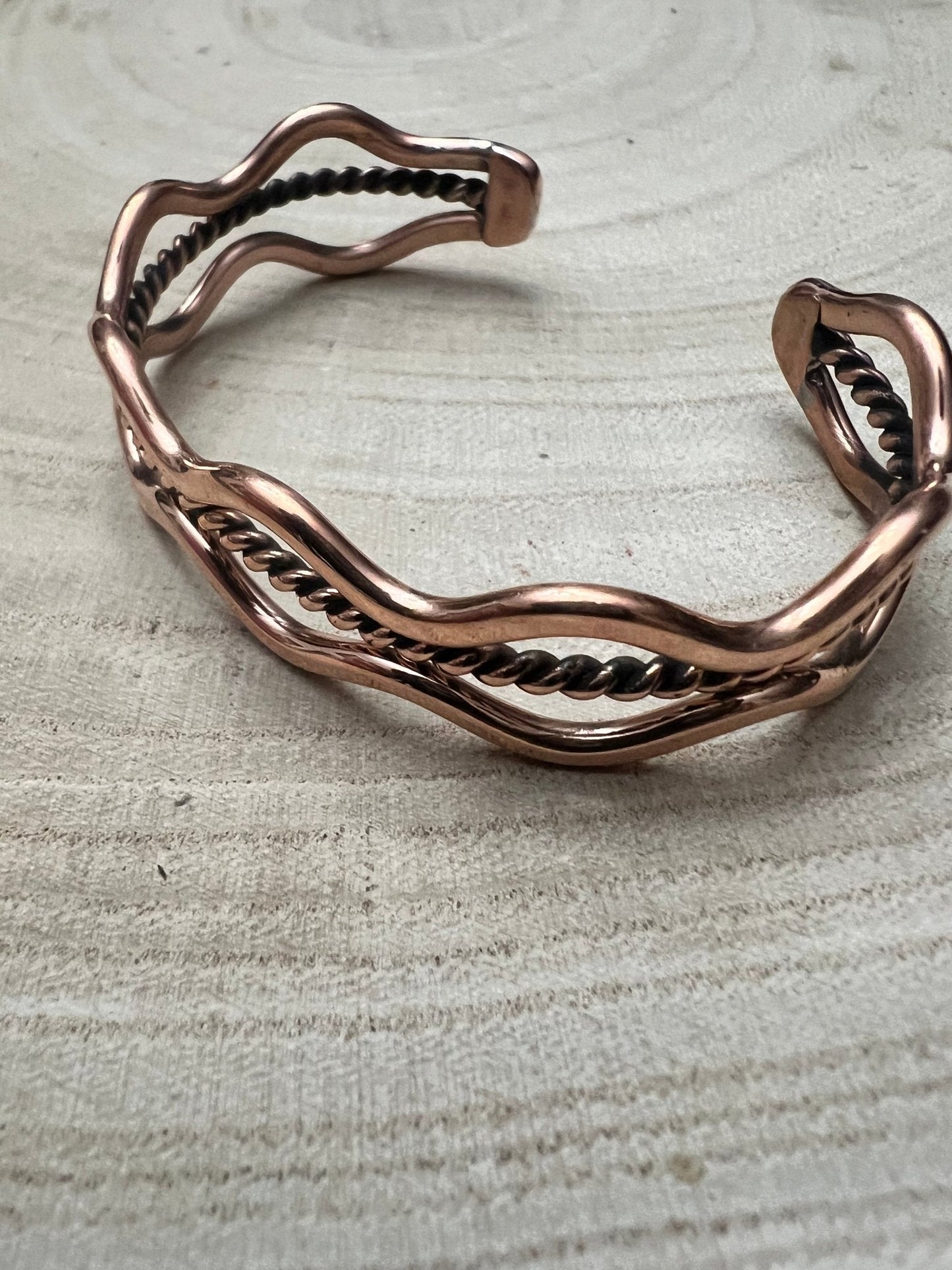 Elaine Tahe Copper Bracelet