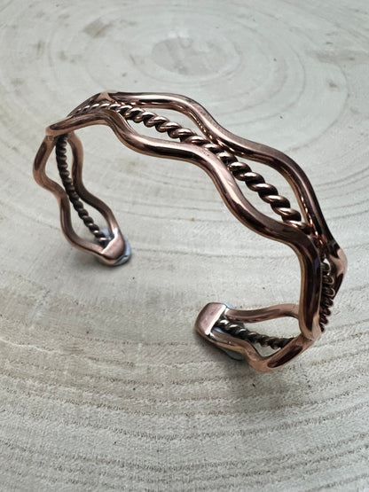Elaine Tahe Copper Bracelet