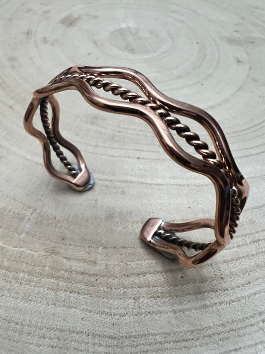 Elaine Tahe Copper Bracelet