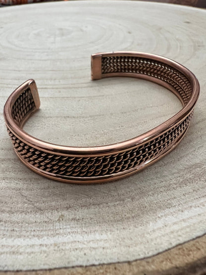 Elaine Tahe Copper Bracelet