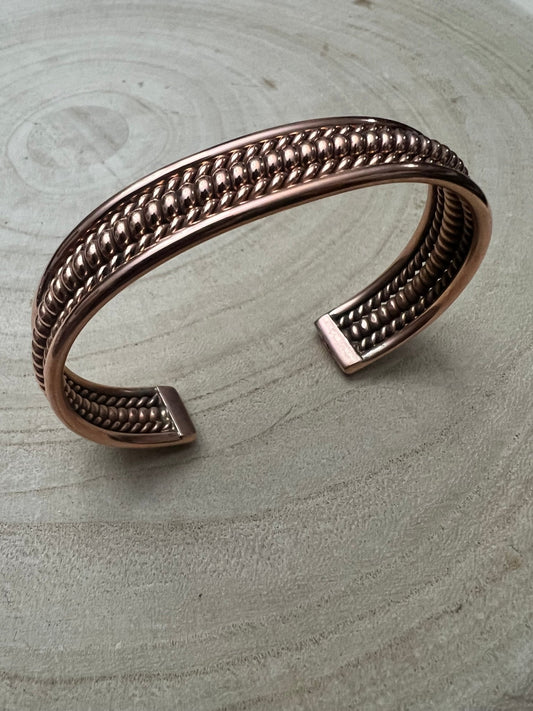 Elaine Tahe Copper Bracelet