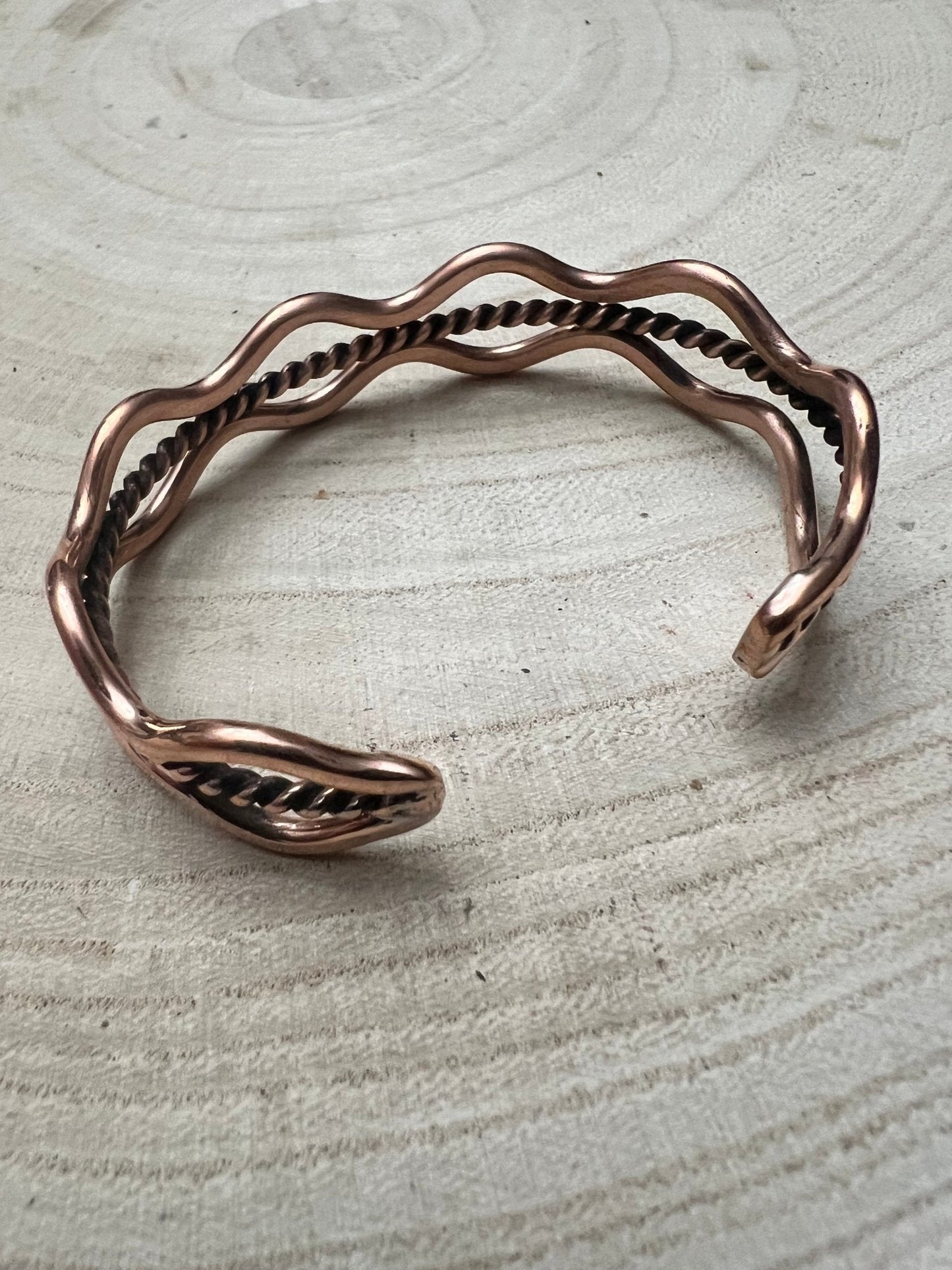Elaine Tahe Copper Bracelet