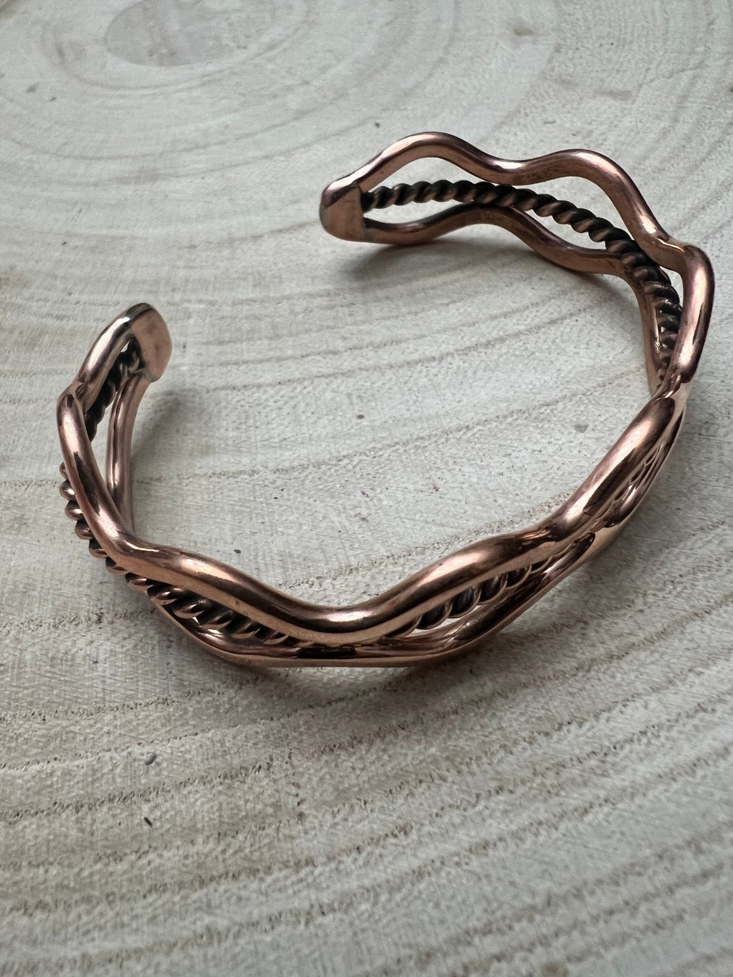 Elaine Tahe Copper Bracelet