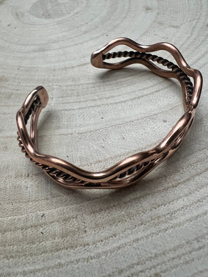 Elaine Tahe Copper Bracelet