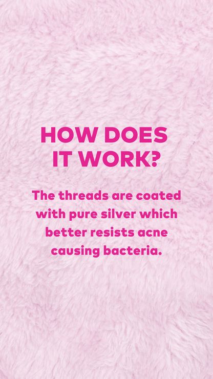 The Original MakeUp Eraser - Silver Infused MakeUp Eraser PRO | Acne Prone Skin