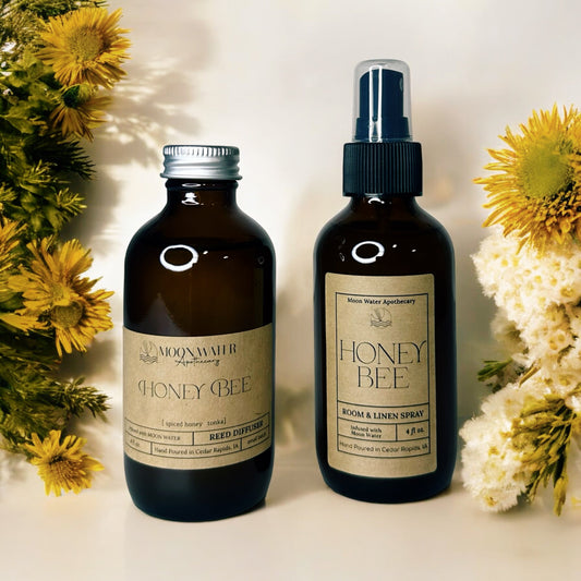 Honey Bee - ROOM & LINEN SPRAY, Sweet Golden Honey Home Fragrance