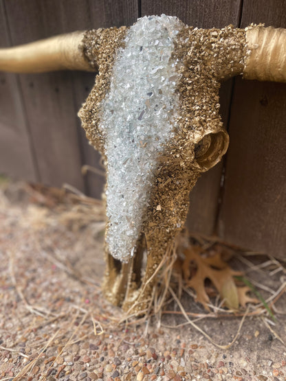 Diana Gold Custom Cowskull - message to order