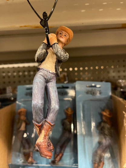 Cowgirl Light Fan Pull Cord Accessory