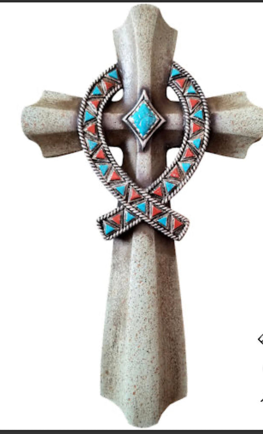 Turqouise Stone Fish across