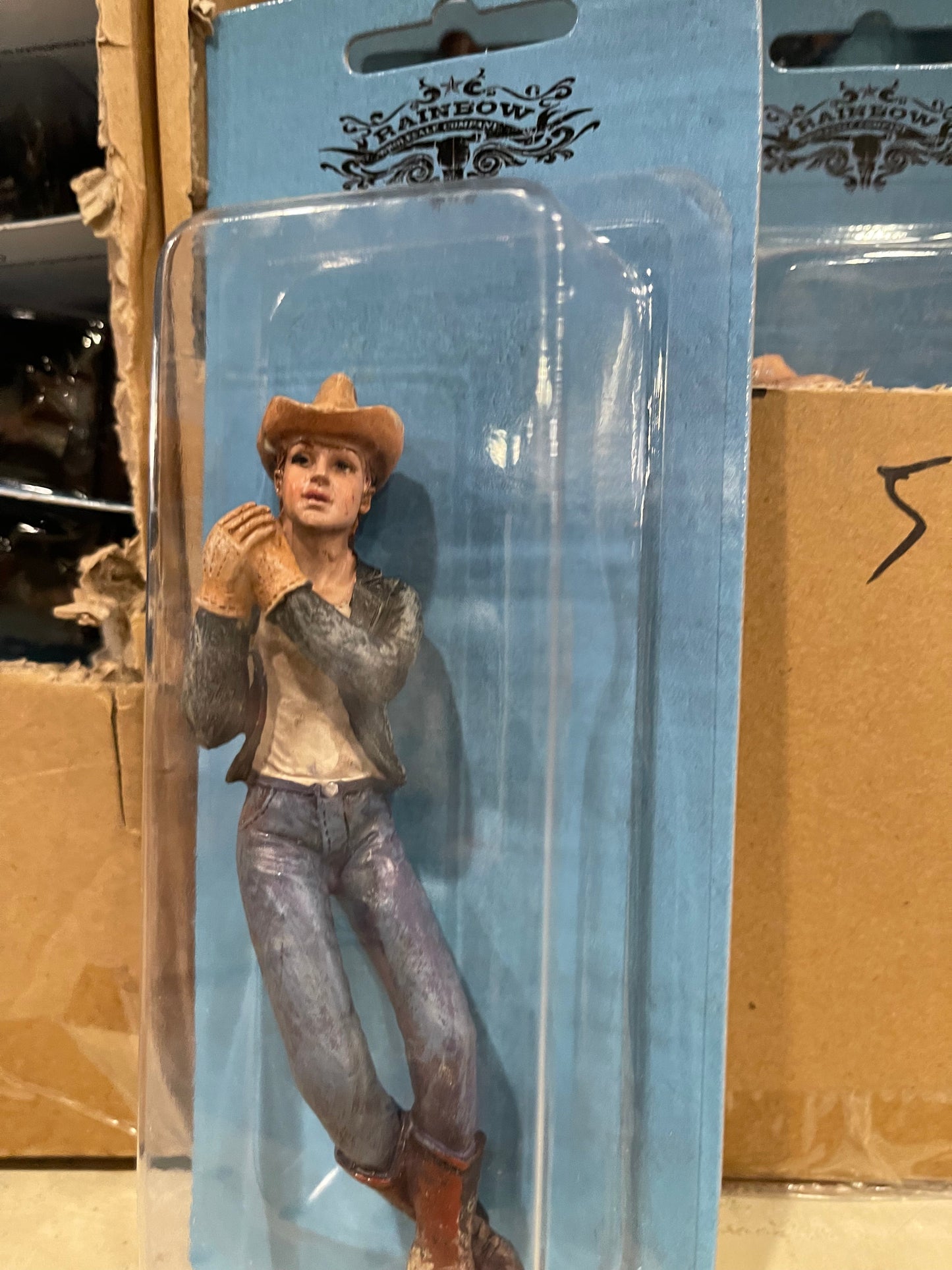 Cowgirl Light Fan Pull Cord Accessory