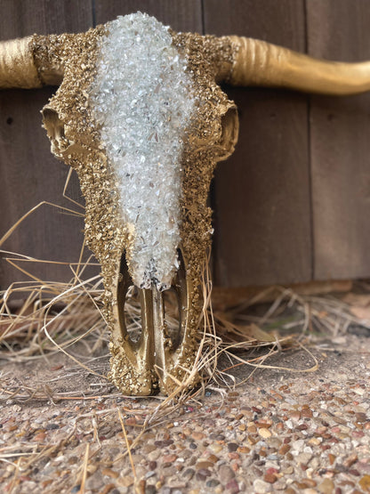 Diana Gold Custom Cowskull - message to order