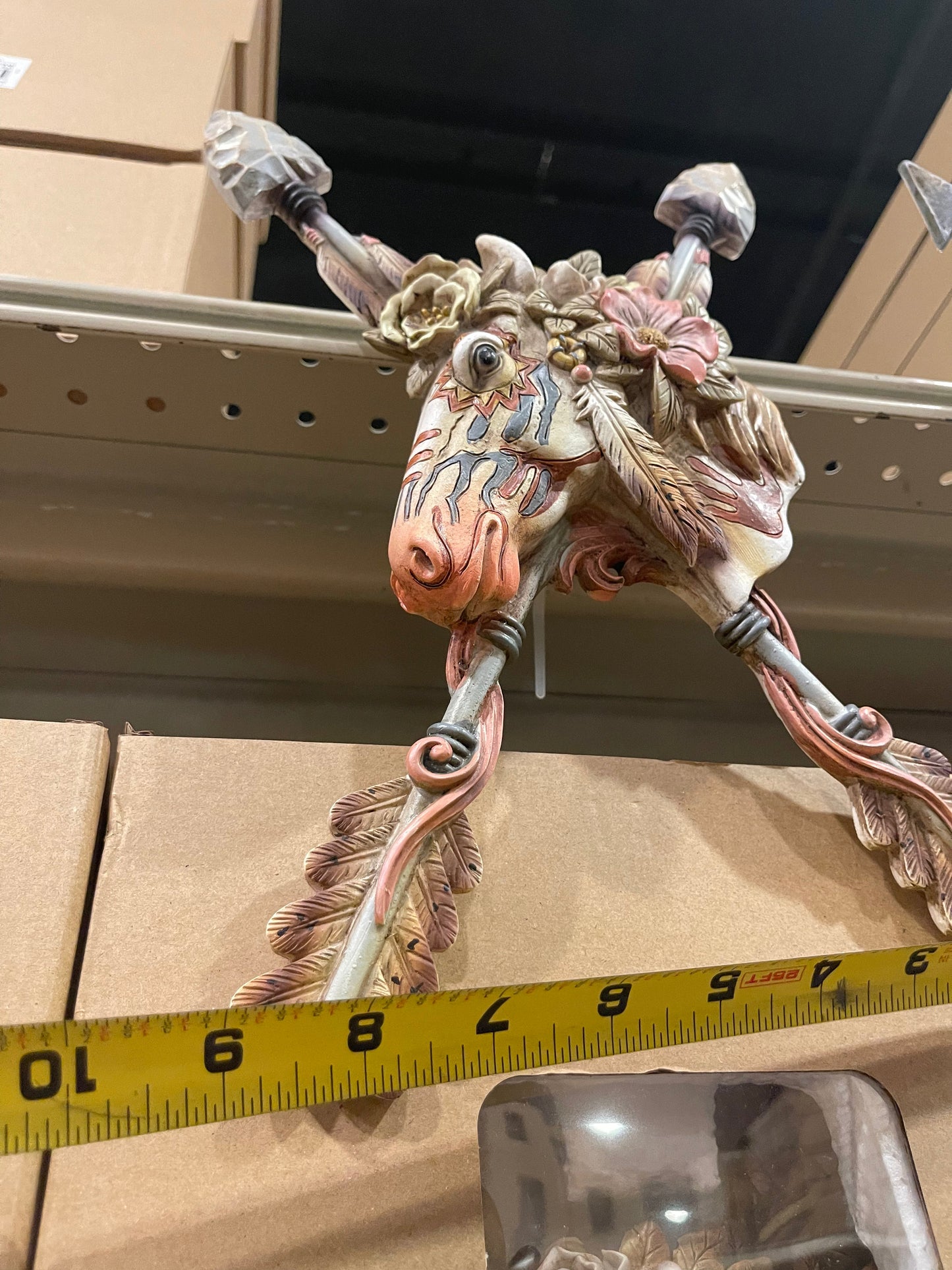 Cowskull & Horse Arrow Wall Decor