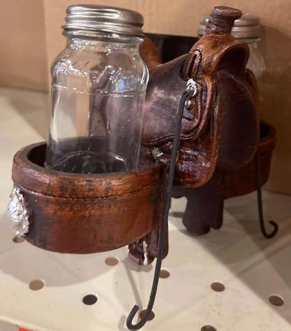 Saddle Salt & Pepper Shaker Set