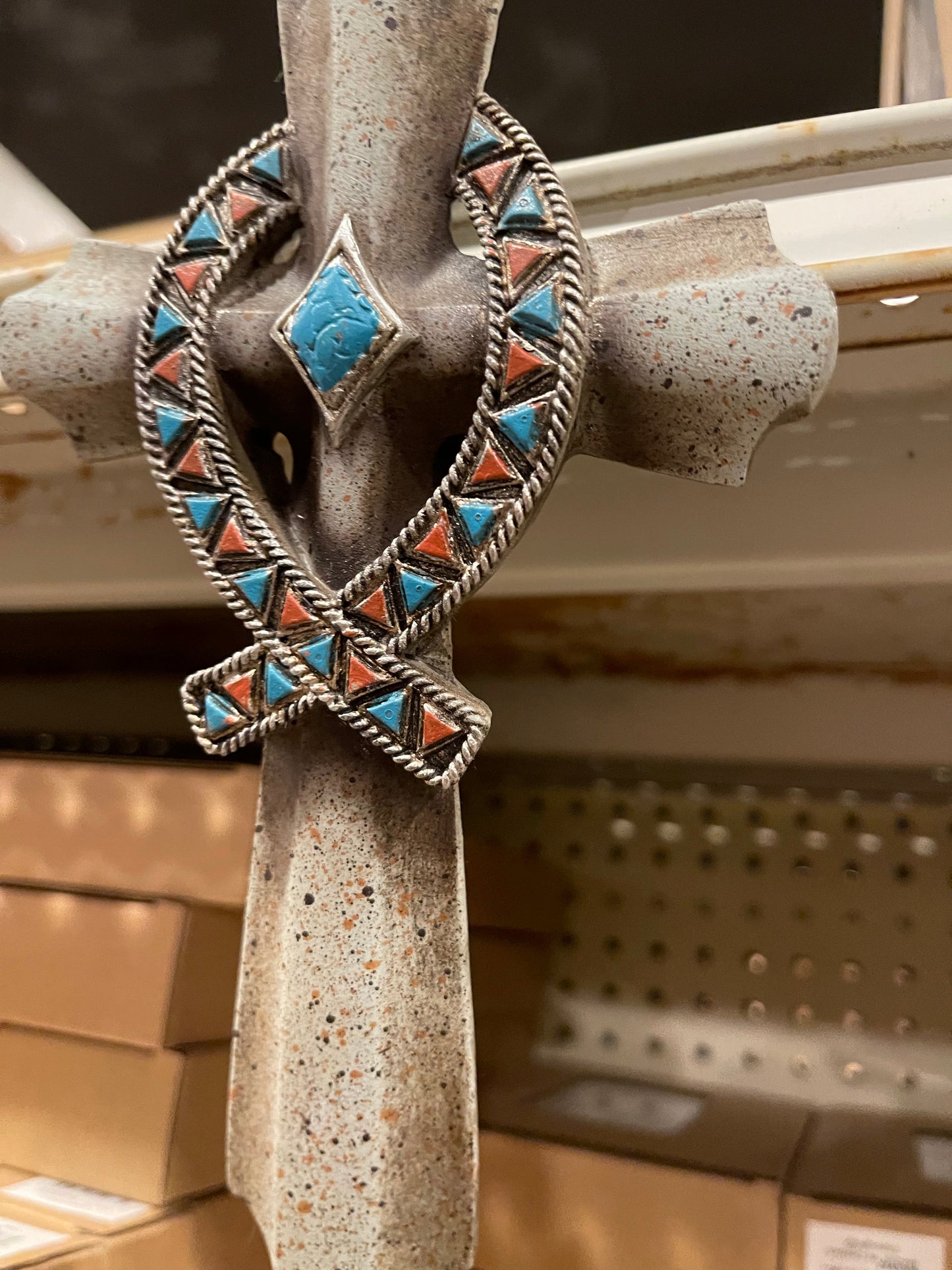 Turqouise Stone Fish across