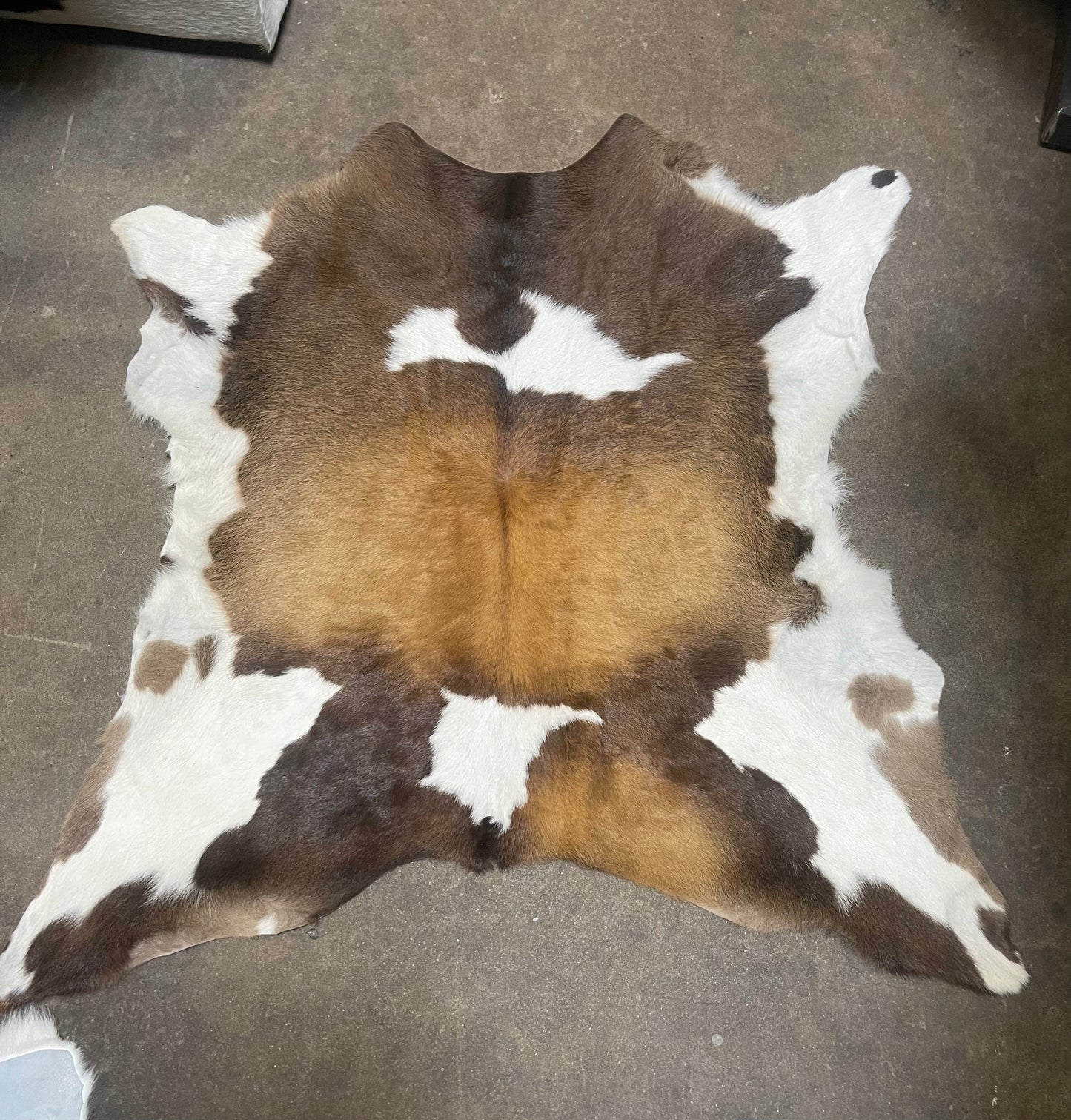 Tricolor Calf Cowhide Rugs
