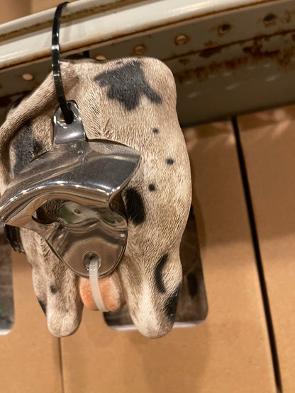 Cow Rear End Wall Mount Bottle Opener