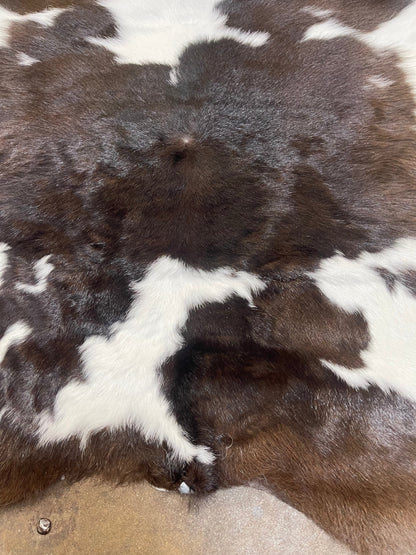 Dark Brown Cowhide Rug