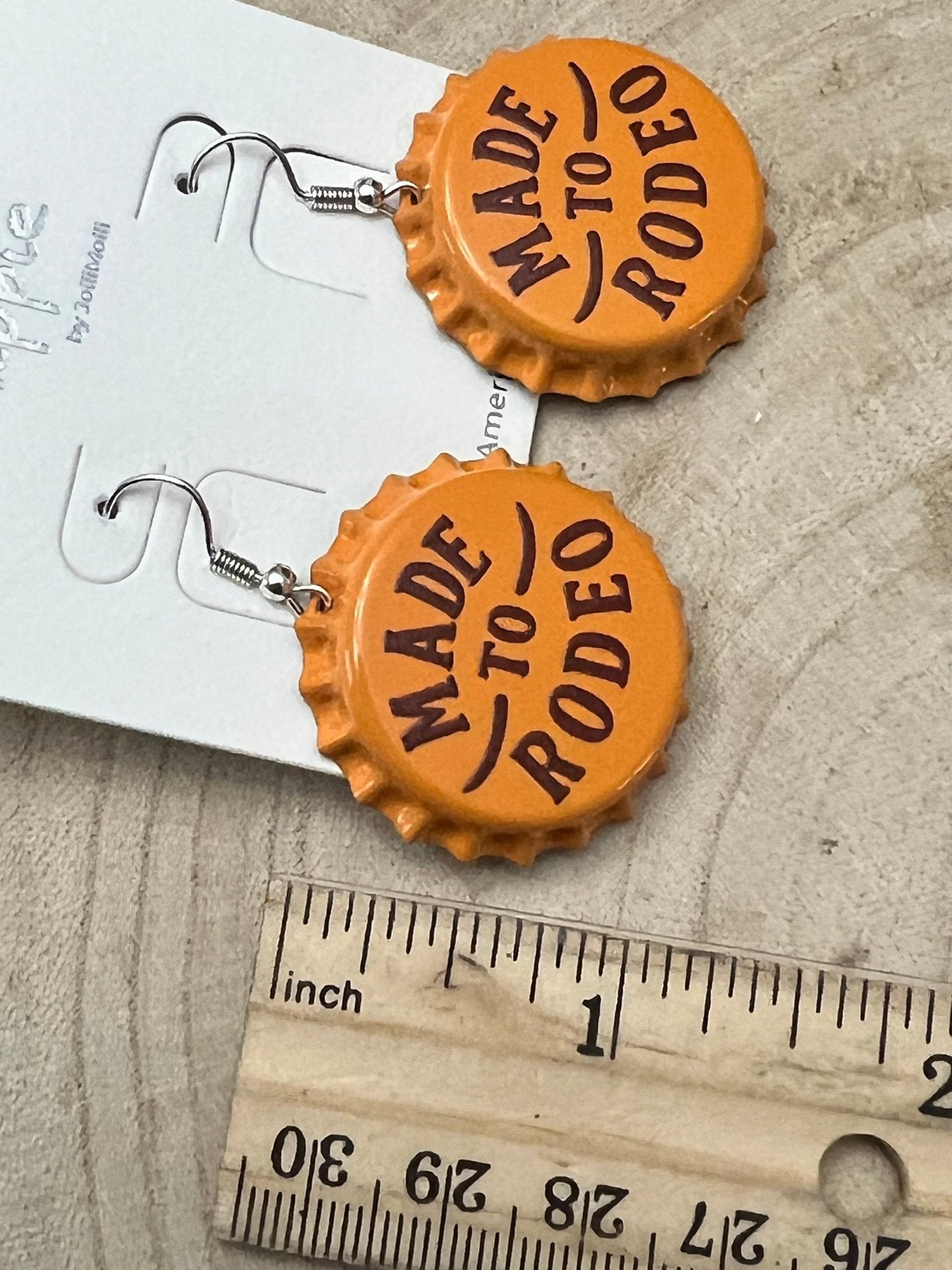 Made to Rodeo Beer Cap Fashion Earrings