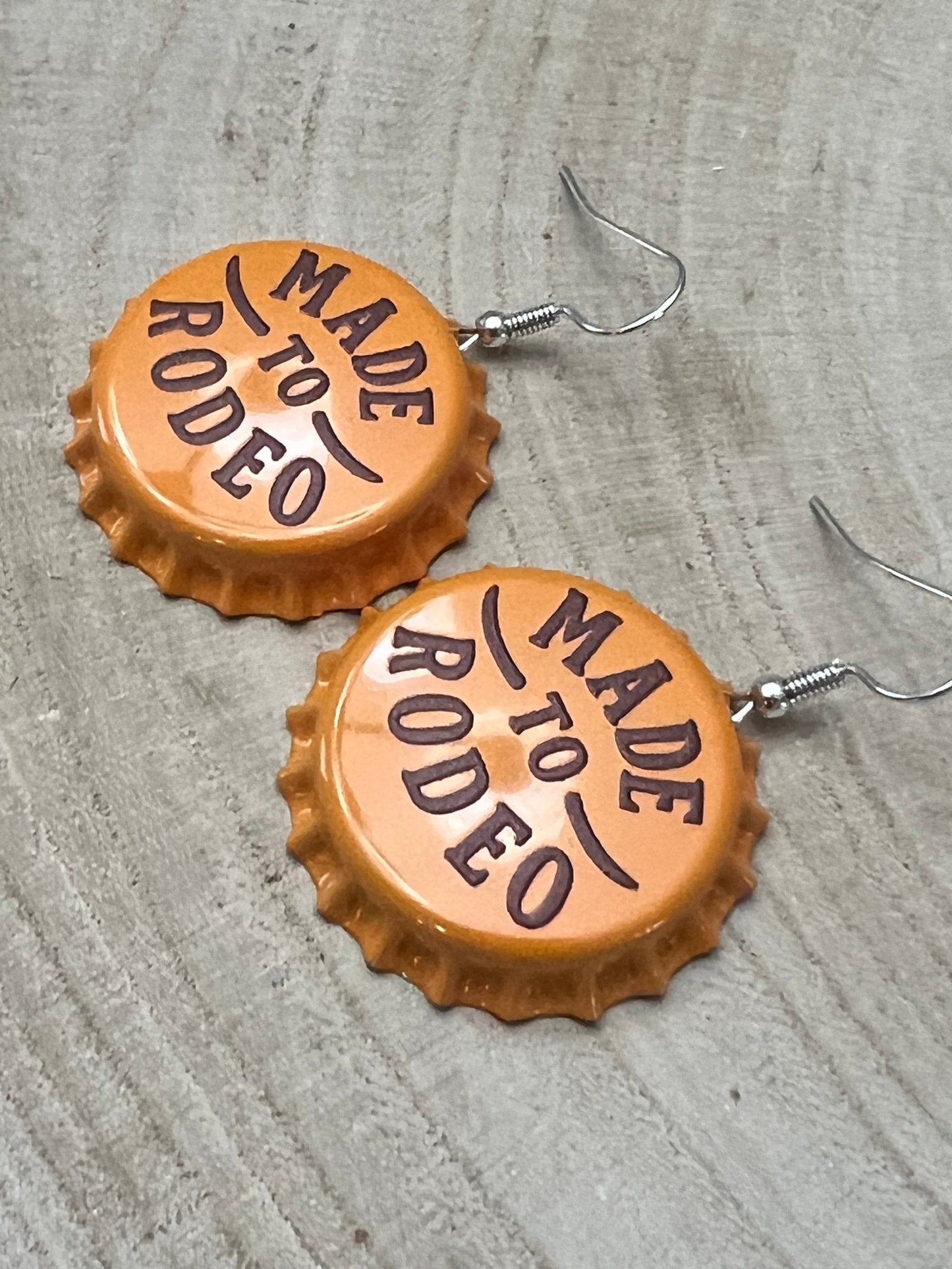 Made to Rodeo Beer Cap Fashion Earrings