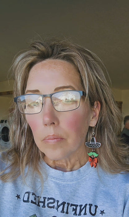 3D Print Mariachi Sombrero Earrings Made in America