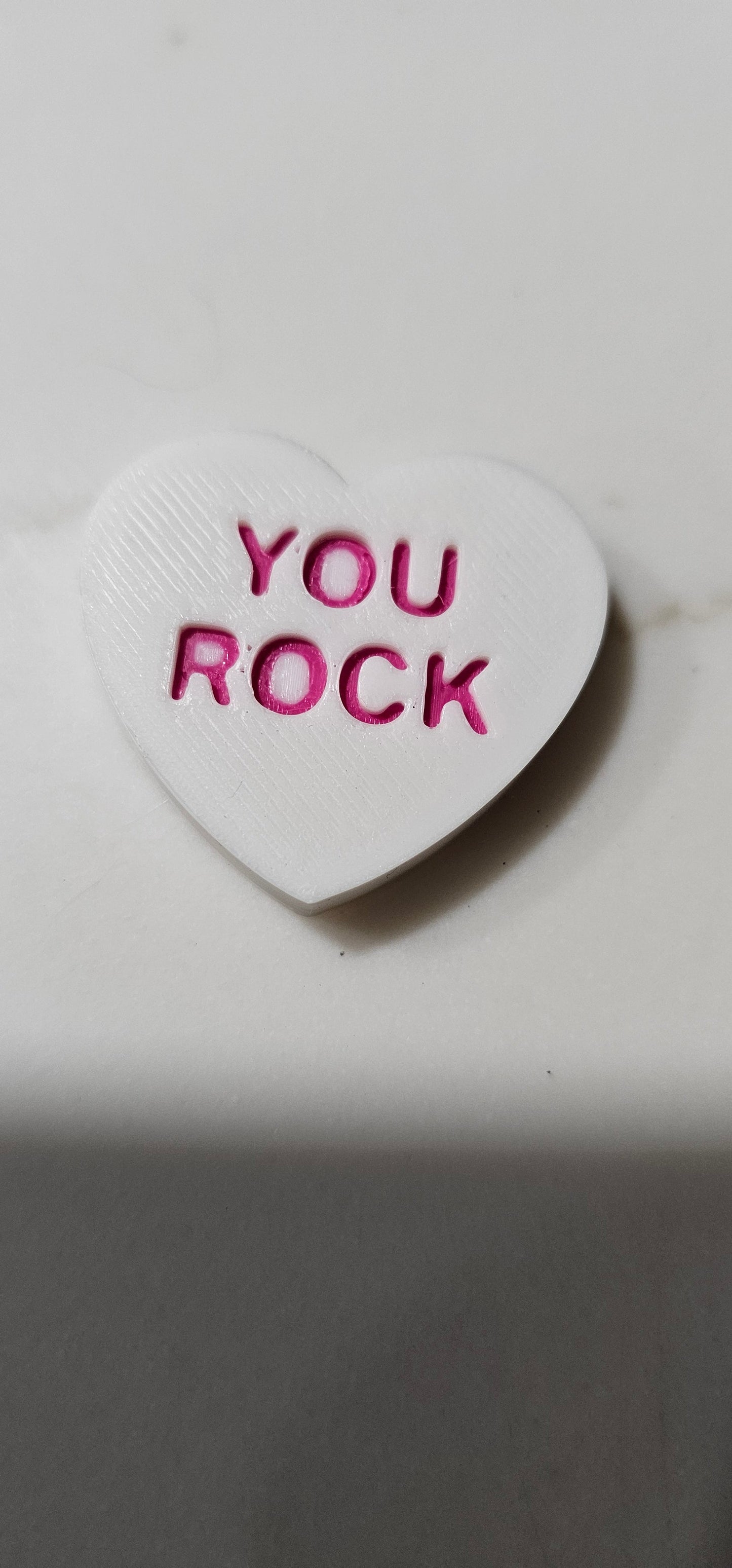 3d Printed Candy Conversation Heart Pins or Earrings Made in America