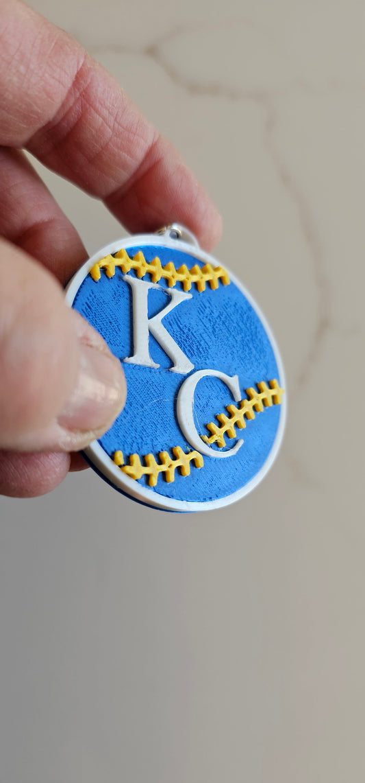 3D Print Royals Kc Baseball Kansas City Ornament